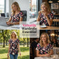 Women's Casual Flowy Floral Button-Up T-Shirt