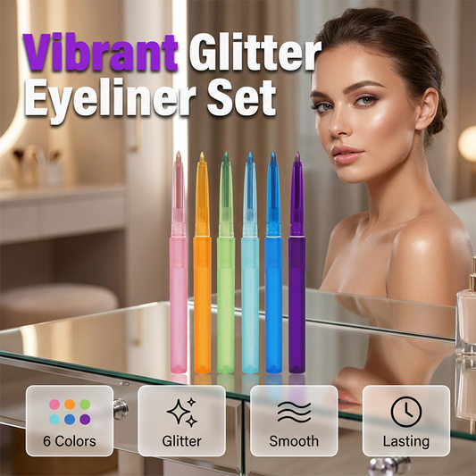 ⚡Buy 1 Get 2 Free⚡Colorful Smudge-Proof Glitter Eyeliner Pencil