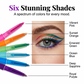 ⚡Buy 1 Get 2 Free⚡Colorful Smudge-Proof Glitter Eyeliner Pencil