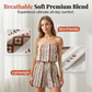Women's Printed Strapless 2-Piece Set