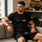 👕50% OFF! ✨Men’s Printed 2-Piece Set