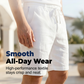 Men's Casual Cotton-Linen Shorts with Drawstring Waist