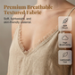 Frayed Edge V-Neck Mini Slip Dress