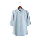 Men's Casual Linen Mandarin Collar Shirt