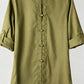 Men's Casual Linen Mandarin Collar Shirt