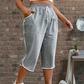 Women's Casual Capri Sweatpants with Pockets