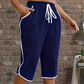 Women's Casual Capri Sweatpants with Pockets