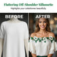 Women's Romantic Floral Ruffle Sleeve Top
