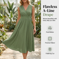 Women's Elegant Sleeveless V-Neck Dress
