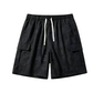 Men's Casual Graphic Print Drawstring Shorts