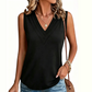 Women's Casual V-Neck Sleeveless Tank Top