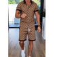 Men's Printed 2-Piece Summer Set