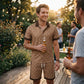 Men's Printed 2-Piece Summer Set