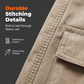 Men's Stylish Workwear Zip-Up Shorts