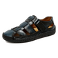 ⏳Time-Limited Special⏰Men's Closed-Toe Beach Sandals – Breathable, Cushioned, Hook-and-Loop 🌊