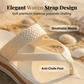 Women's Woven Strap Platform Flip-Flops