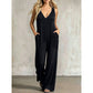 Women's Effortless Summer V-Neck Jumpsuit