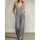 Women's Effortless Summer V-Neck Jumpsuit