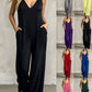 Women's Effortless Summer V-Neck Jumpsuit