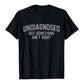 😄50% OFF! ✨Funny "Undiagnosed" Slogan T-Shirt – Witty, Soft, Conversation Starter 🎤