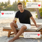 Men's Casual Waffle Knit Drawstring Shorts