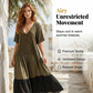 👗50% OFF! ✨Bohemian Leopard Maxi Dress – V-Neck, Tiered, Flowy Resort Style 🌴
