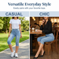 High-Waist Capri Jeans – Stretch Comfort & Flattering Lift