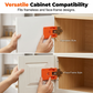 🔧50% OFF! ✨Cabinet Door Hinge Drilling Guide – Magnetic Clamp, Precise Alignment, 35mm 🪚