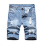 Vintage Distressed Denim Shorts