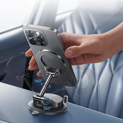 📢📢50% OFF!!🧲Universal Vacuum Suction Cup Phone Holder  Strong Grip, One-Touch Lock, Fits Any Surface-Secure & Stable🚗