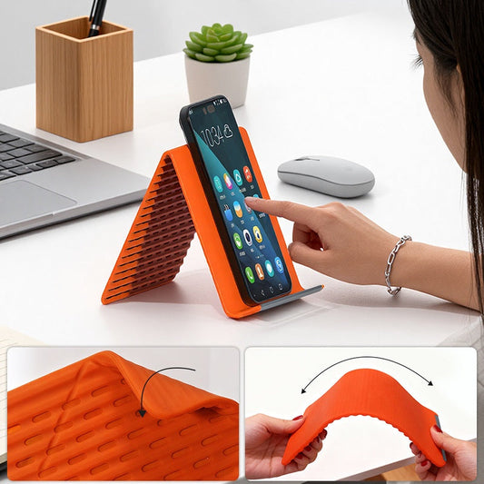 📱 Flexible Phone Stand – Adjust Your Viewing Angle with Ease