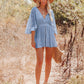 🔥New Arrival💗Women's Lace Crochet Romper Dress with Built-in Shorts
