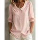 Summer Commuter Striped Button-Down Shirt