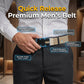 🎁New Arrival💥Men Push-Pull Automatic Buckle Casual Polyester Belt