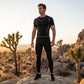 Men's Quick-Dry Compression Shirt & Pants Set