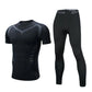 Men's Quick-Dry Compression Shirt & Pants Set