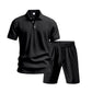 Men's Casual Top & Shorts 2-Piece Set