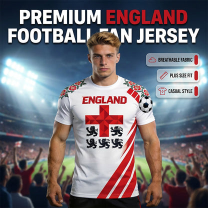 🔥Hot Sale🔥Premium England Football Fan Jersey