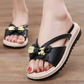 Chic Bowknot Slippers for Summer Escapes