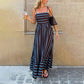Women's Striped Cami Maxi Dress