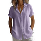 Women's Summer Casual Short Sleeve Shirt