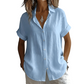 Women's Summer Casual Short Sleeve Shirt