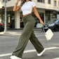 Women’s High-Waisted Straight Leg Pants