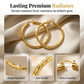 ✨Buy 1 Get 1 Free✨Women’s Minimalist Textured Hoop Earrings Statement Round Jewelry