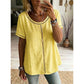 Women's Casual Bohemian Style Hollow-Out Top