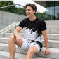 Men’s Summer Dynamic Print Casual Set
