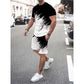 Men’s Summer Dynamic Print Casual Set