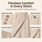Women's Knee-Length Asymmetrical Wrap Shorts