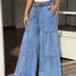 Women's High Waist Wide Leg Denim Pants