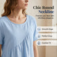 Women's Short Sleeve Tiered Tunic Top